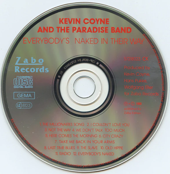 Kevin Coyne & Paradise Band - Everybody's Naked (CD) - Image 3