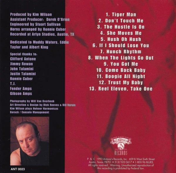 Kim Wilson - Tigerman (CD) - Image 4