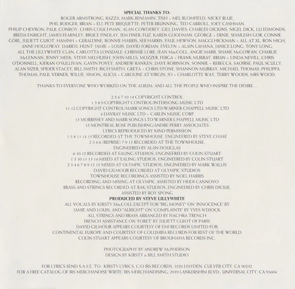 Kirsty MacColl - Kite (CD) - Image 5