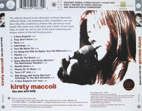Kirsty MacColl - The One And Only (CD) - Image 2