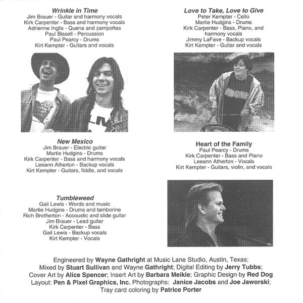Kirt Kempter - Wrinkle In Time (CD) - Image 3