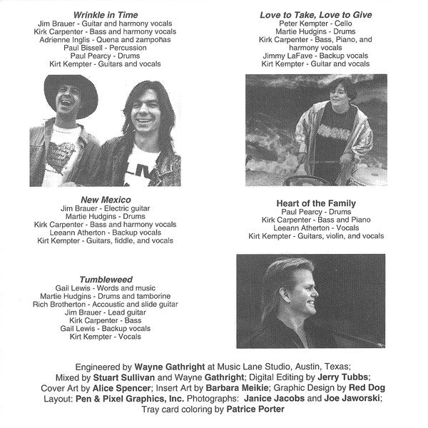 Kirt Kempter - Wrinkle In Time (CD) - Image 3