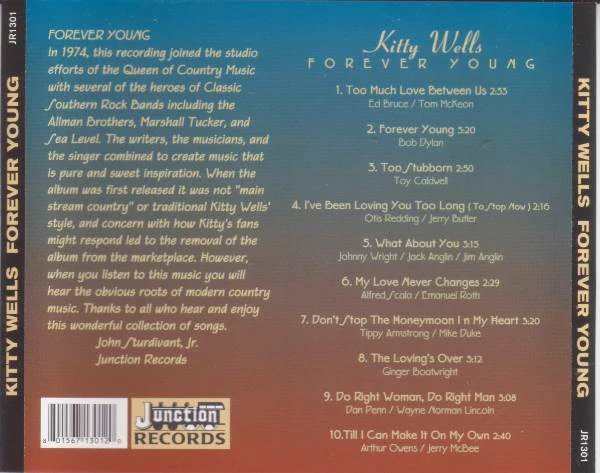 Kitty Wells - Forever Young (CD) - Image 2