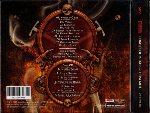 Kreator - Hordes Of Chaos - Ultra Riot (Box Set) - Image 2