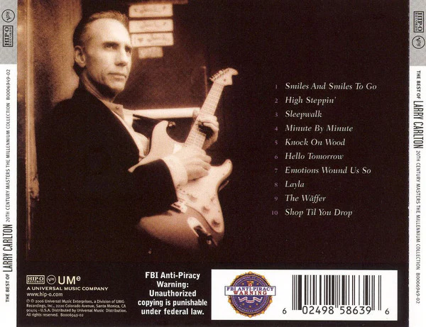 Larry Carlton - The Best Of Larry Carlton (CD) - Image 2