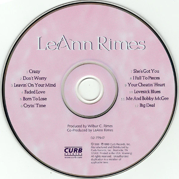LeAnn Rimes - LeAnn Rimes (CD) - Image 3
