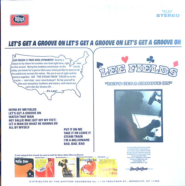 Lee Fields - Let's Get A Groove On (Vinyl) - Image 2