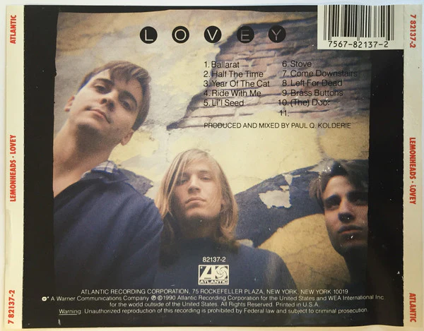 Lemonheads* - Lovey (CD) - Image 2