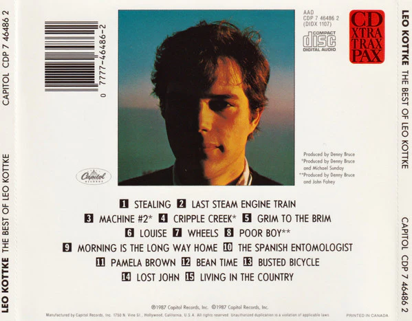 Leo Kottke - The Best Of Leo Kottke (CD) - Image 2