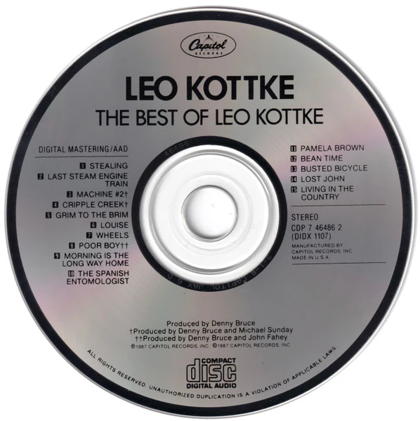 Leo Kottke - The Best Of Leo Kottke (CD) - Image 3