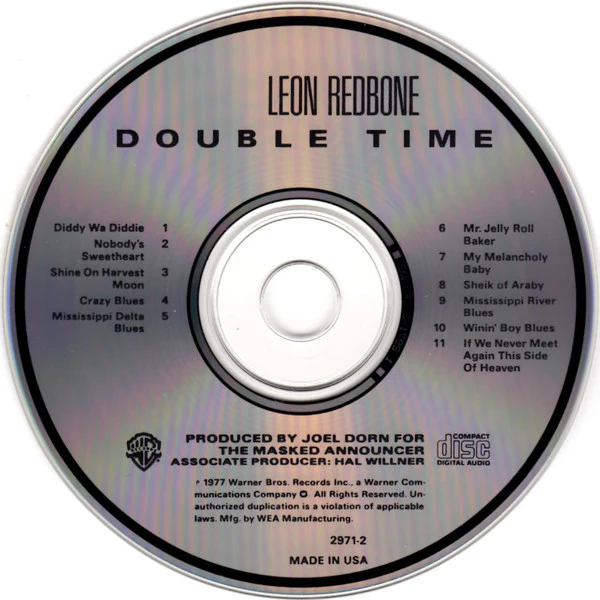 Leon Redbone - Double Time (CD) - Image 3