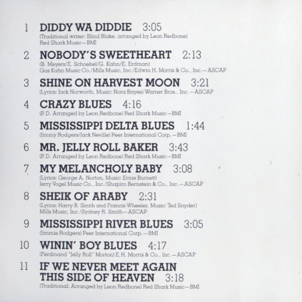 Leon Redbone - Double Time (CD) - Image 4