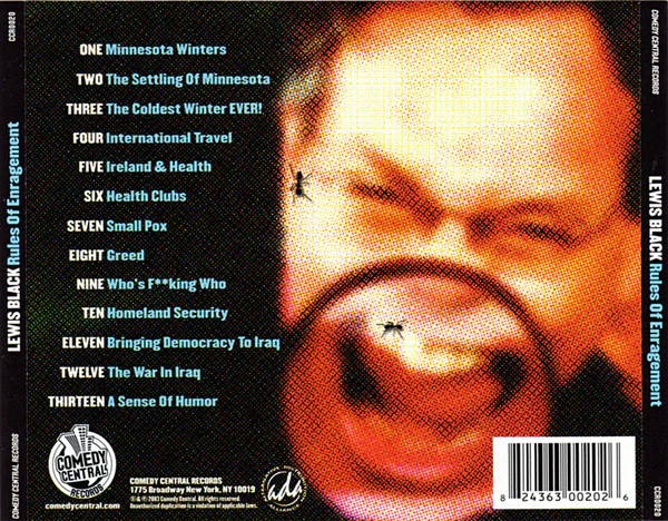 Lewis Black - Rules Of Enragement (CD) - Image 3