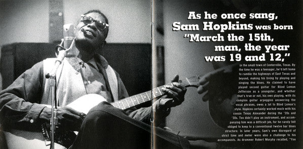 Lightnin' Hopkins - Lightnin' And The Blues The Herald Sessions (CD) - Image 5