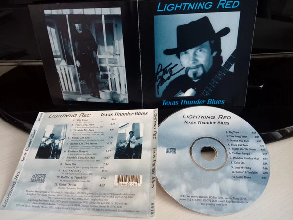 Lightnin' Red - Texas Thunder Blues (CD) - Image 2