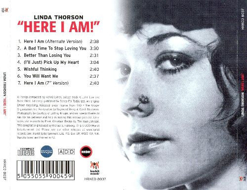 Linda Thorson - Here I Am (CD) - Image 2