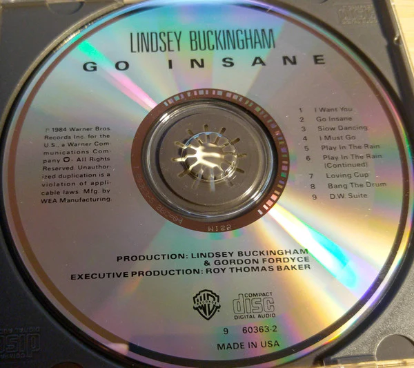 Lindsey Buckingham - Go Insane (CD) - Image 3