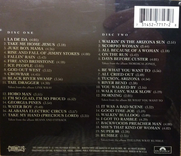 Link Wray - Guitar Preacher (The Polydor Years) (CD) - Image 2