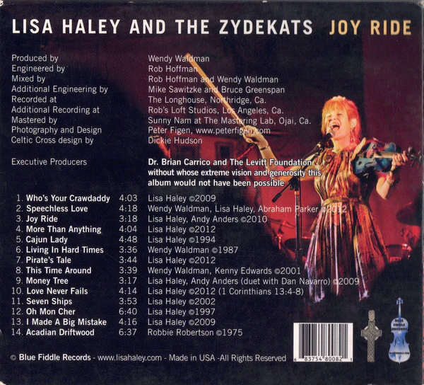 Lisa Haley And The Zydekats - Joy Ride (CD) - Image 2