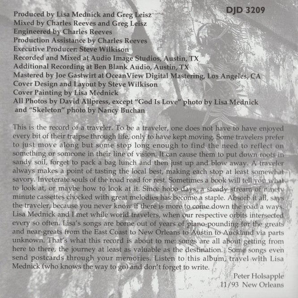 Lisa Mednick - Artifacts Of Love (CD) - Image 5