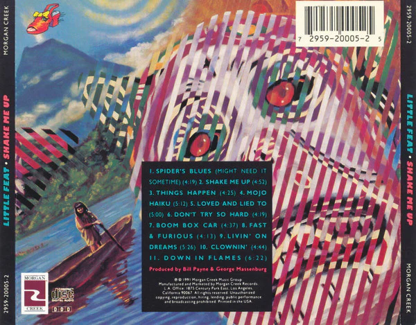 Little Feat - Shake Me Up (CD) - Image 2