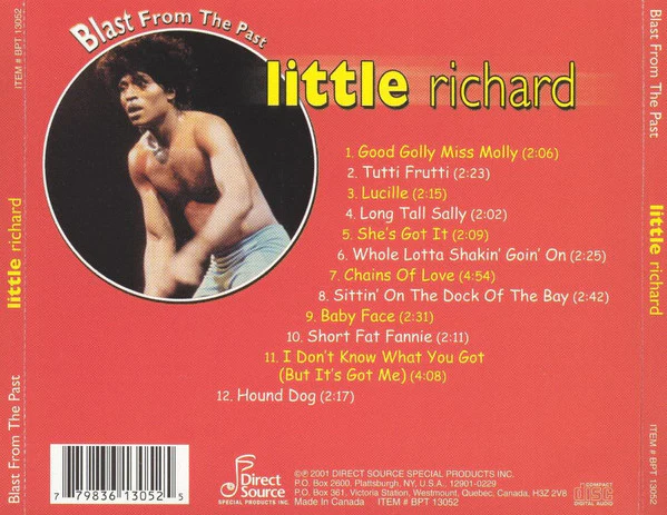 Little Richard - Blast From The Past (CD) - Image 2