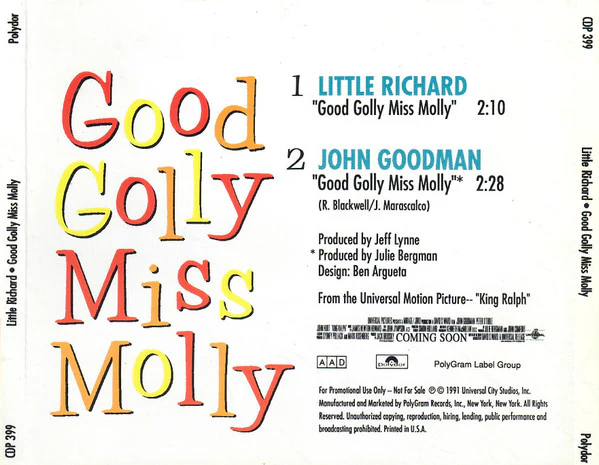 Little Richard - Good Golly Miss Molly (CD) - Image 2