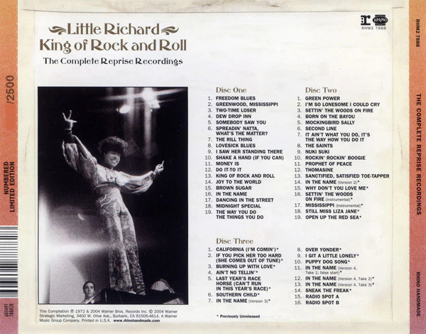 Little Richard - King Of Rock And Roll - The Complete Reprise Recordings (CD) - Image 2