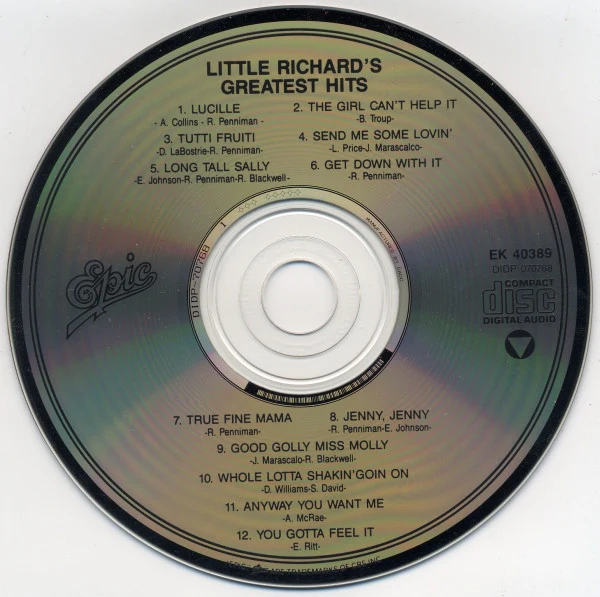Little Richard - Little Richard's Greatest Hits Recorded Live (CD) - Image 3