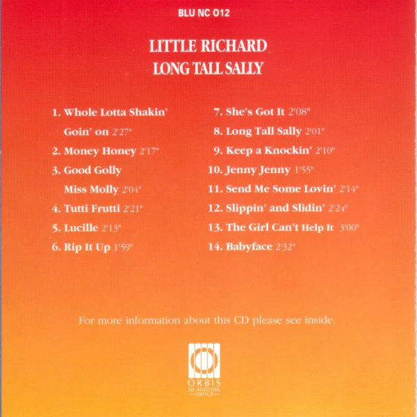 Little Richard - Long Tall Sally (CD) - Image 2