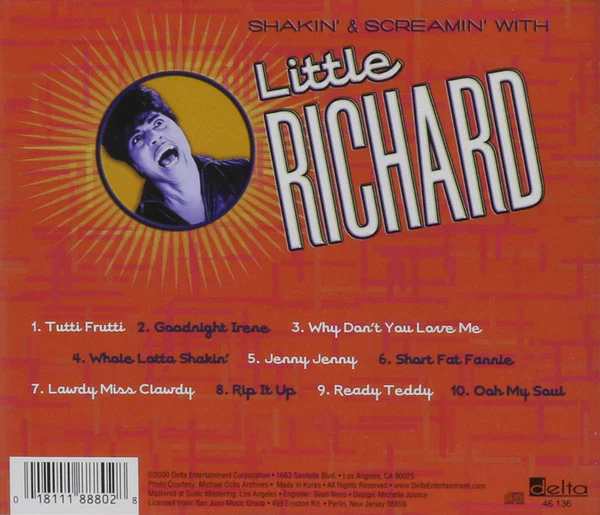 Little Richard - Shakin' & Screamin' (CD) - Image 2