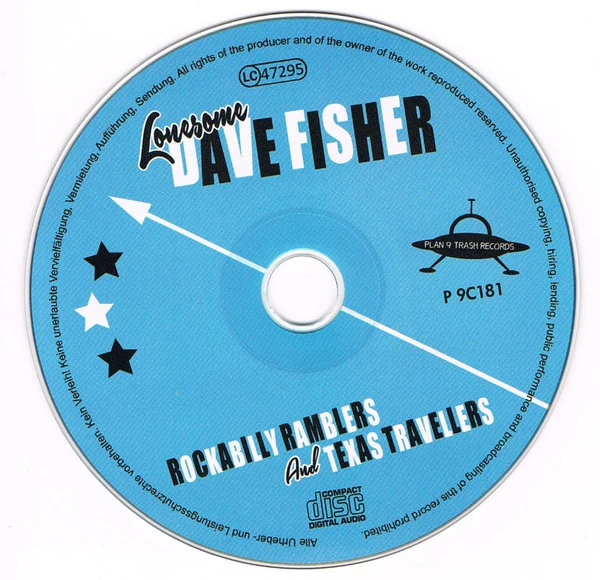 Lonesome Dave Fisher - Rockabilly Ramblers And Texas Travellers (CD) - Image 3