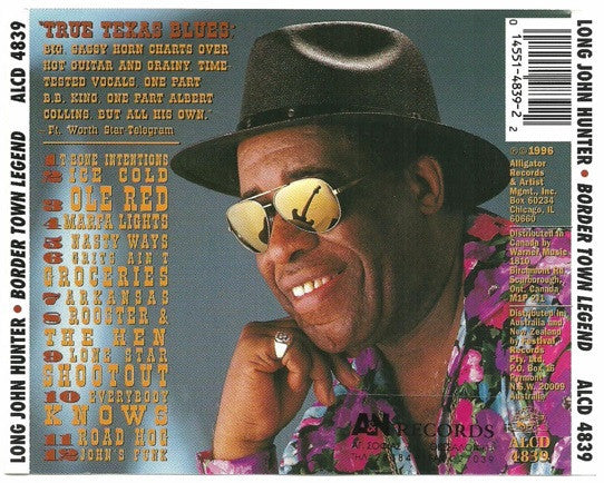 Long John Hunter - Border Town Legend (CD) - Image 2