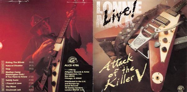 Lonnie Mack - Live Attack Of The Killer V (CD) - Image 5