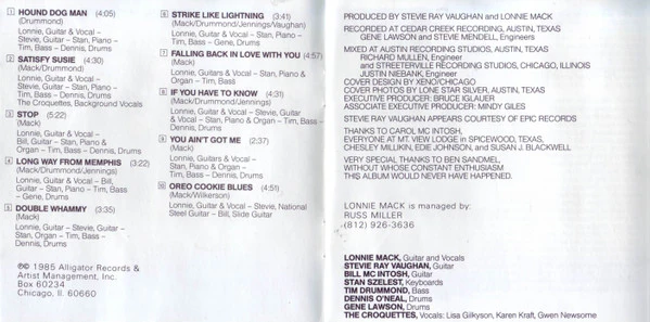 Lonnie Mack - Strike Like Lightning (CD) - Image 4