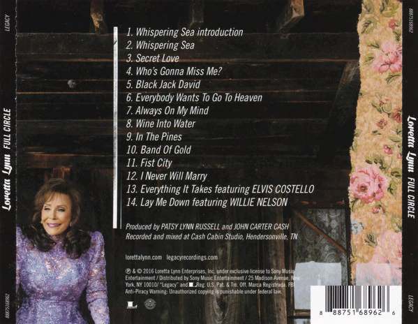 Loretta Lynn - Full Circle (CD) - Image 2
