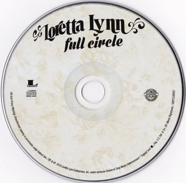Loretta Lynn - Full Circle (CD) - Image 3