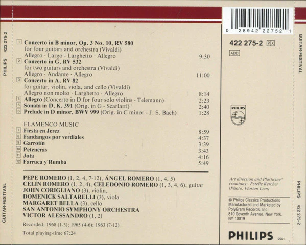 The Romeros - Guitar Festival (CD) - Image 5