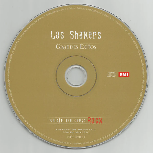Los Shakers - Grandes Exitos (CD) - Image 3