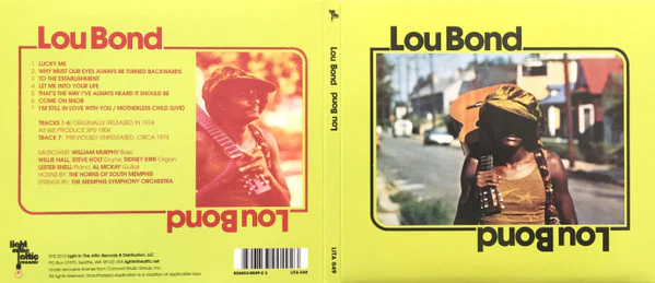 Lou Bond - Lou Bond (CD) - Image 2