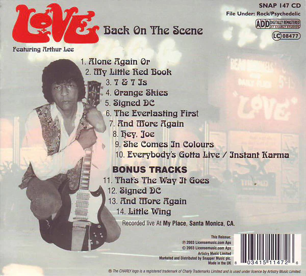 Love - Back On The Scene (CD) - Image 4