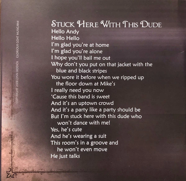 Lynn Biddick - Ghost In The Bed (CD) - Image 12