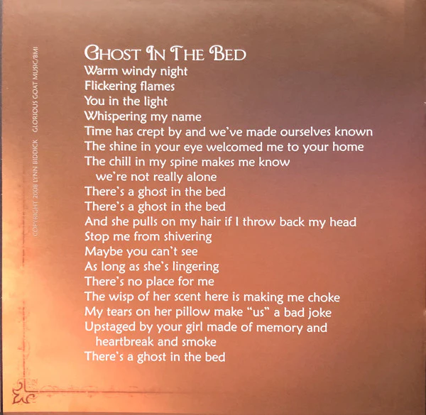 Lynn Biddick - Ghost In The Bed (CD) - Image 14