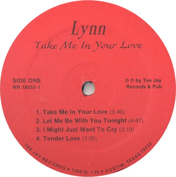 Lynn  - Take Me In Your Love (Vinyl) - Image 3