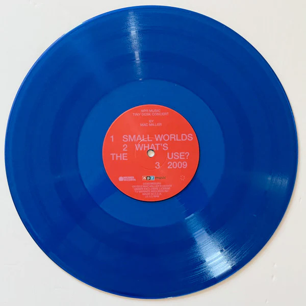 Mac Miller - NPR Music Tiny Desk Concert (12", S/Sided, EP, Etch, Blu) - Image 3