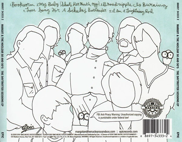 Margot & The Nuclear So And So's - The Daytrotter Sessions EP (CD) - Image 2