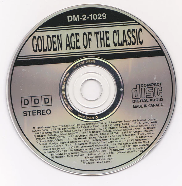Marian Pivka, Alfred Scholz - Golden Age Of The Classics (CD) - Image 2