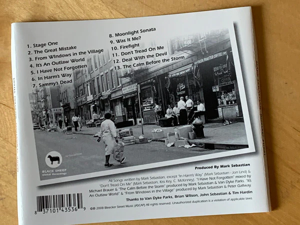 Mark Sebastian - Bleecker Street (CD) - Image 4