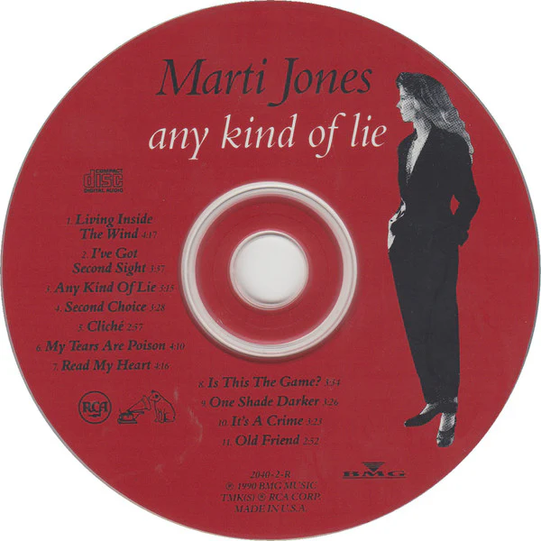 Marti Jones - Any Kind Of Lie (CD) - Image 3