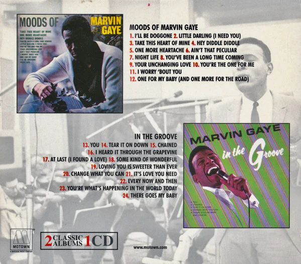 Marvin Gaye - Moods Of Marvin Gaye & In The Groove (CD) - Image 2